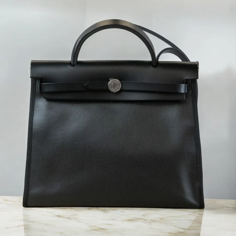 Hermès Herbag cuir 