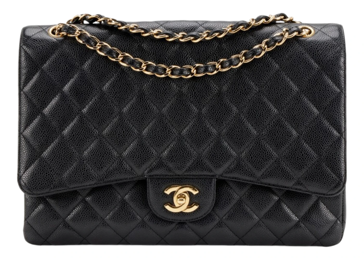 Sac Timeless Jumbo Chanel cuir caviar