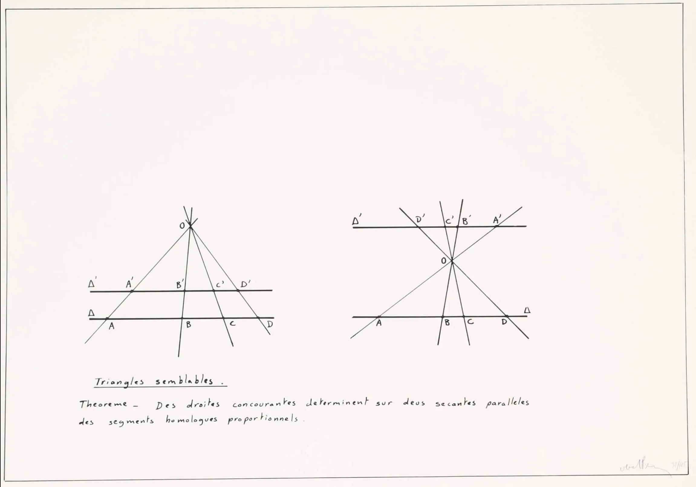 Bernar Venet équation
