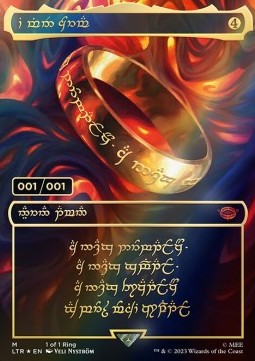 Les cartes numérotées de Magic : le côté collection et prestige