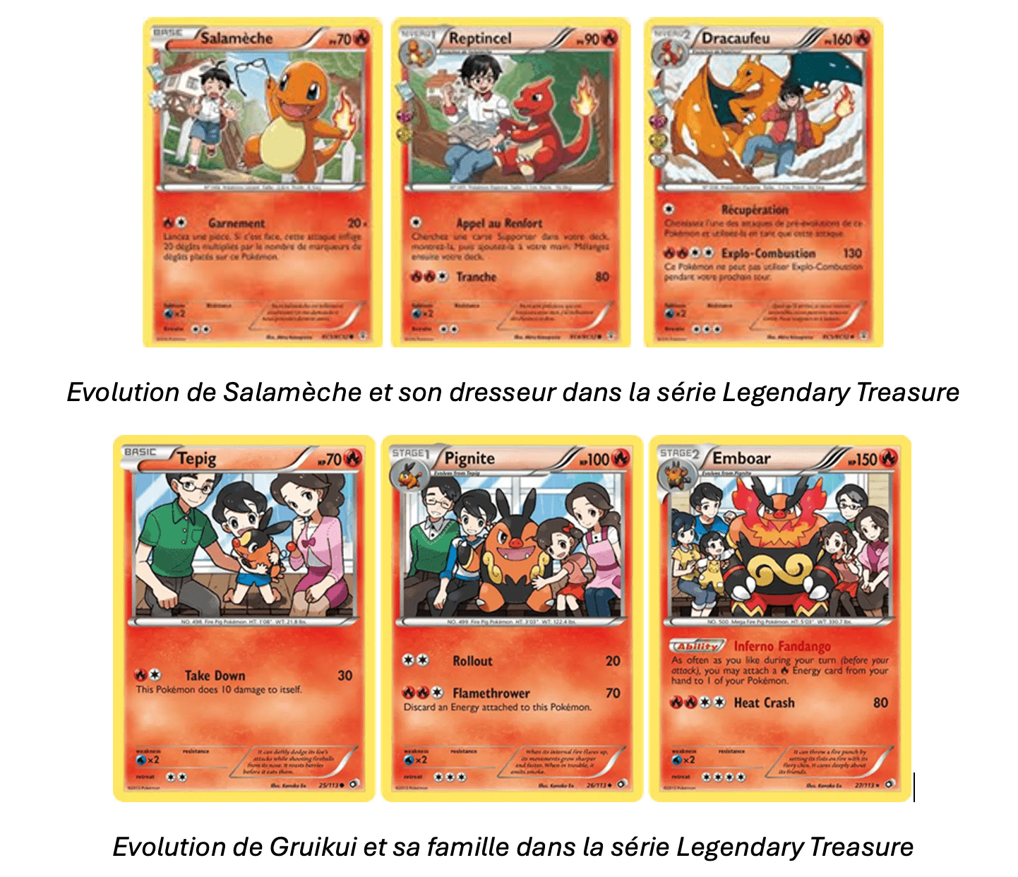 Cartes Pokémon à histoire