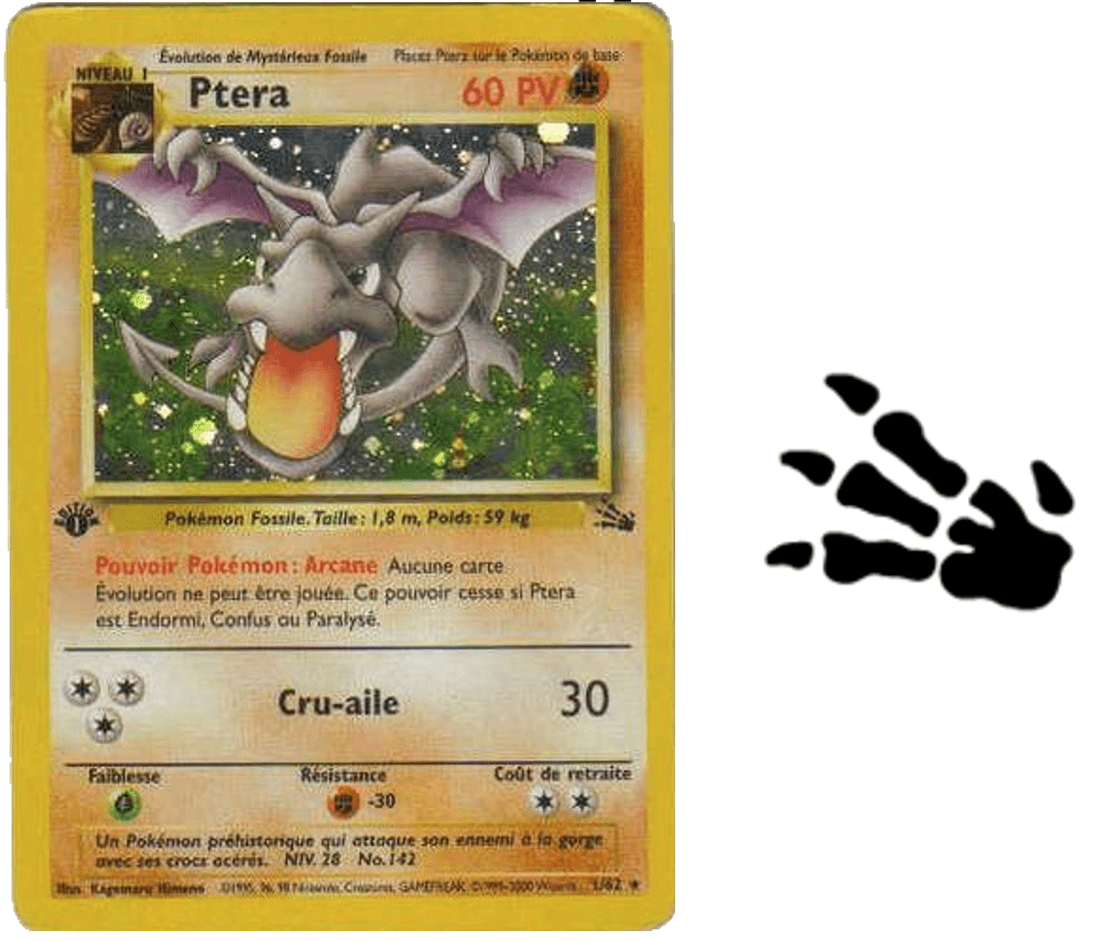 Pokémon série Fossil