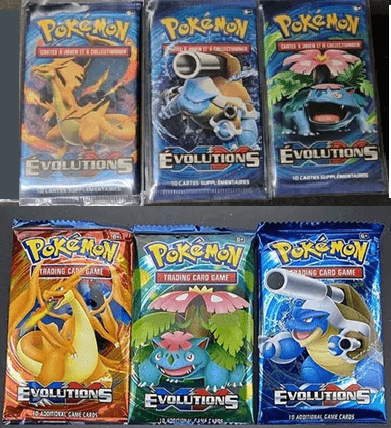 Reconnaître un faux booster Pokémon