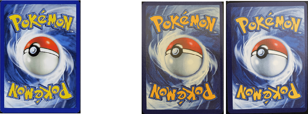 Teinte verso carte Pokémon