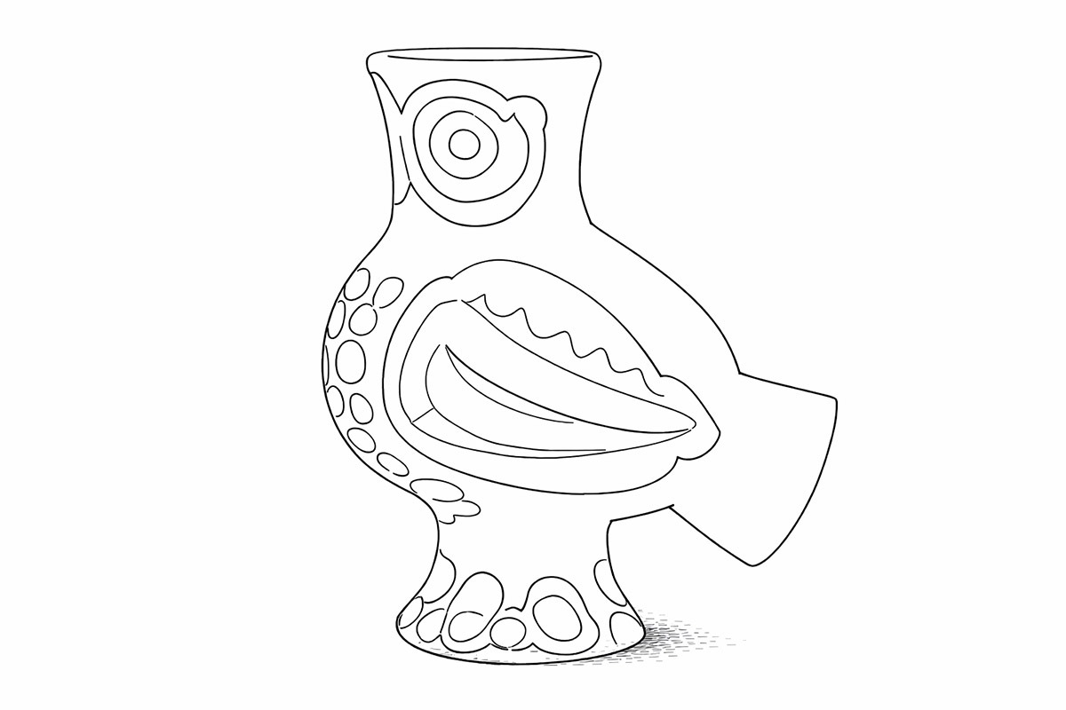 Pichet Chouette de Pablo Picasso