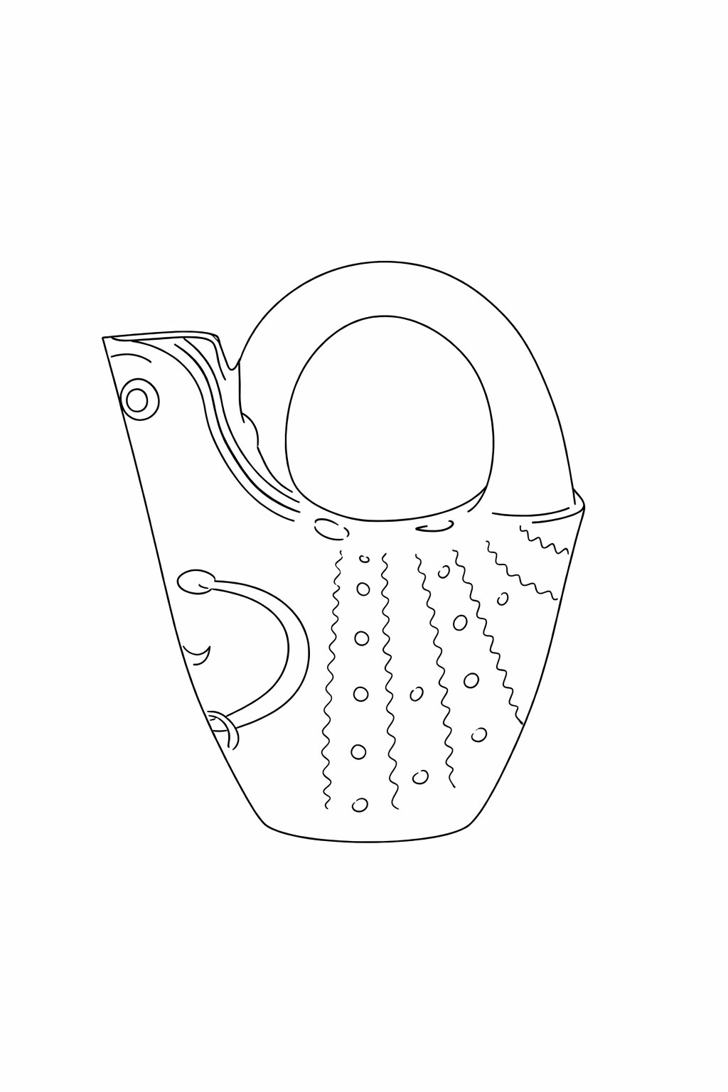 Pichet Figure de proue de Pablo Picasso vue alternative