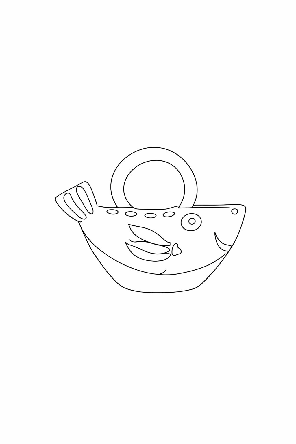 Pichet Sujet Poisson de Pablo Picasso
