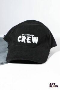 BALENCIAGA Crew Casquette en coton Taille L État neuf avec étiquette et pochon d'origine
