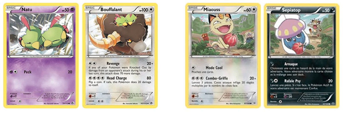 Carte Pokémon à histoire