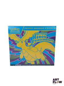 Coffret Pokémon - Elite Trainer Box (ETB) Série du bloc Méga-Evolution : Héros transcendants (ME2.5) Scellé et en Français - léger trou dans le scellage, sur le coin droit en haut (voir photos)