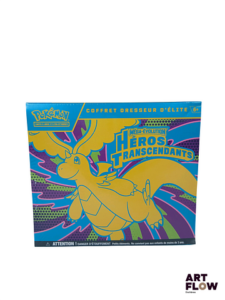 Coffret Pokémon - Elite Trainer Box (ETB) Série du bloc Méga-Evolution : Héros transcendants (ME2.5) Scellé et en Français - trous dans le scellage, sur le côté gauche et léger trou au dos (voir photos)