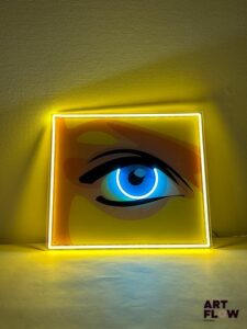 Enseigne lumineuse Loft Story Dimensions : 44 x 50 cm Fonctionnelle