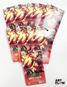 Ensemble de 10 boosters One Piece scellés Série OP PRB02 "The Best" En français