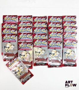 Ensemble de 25 Boosters pack loisir Pokémon scellés Série du bloc Ecarlate et violet : Rivalités destinées (EV10). En français.