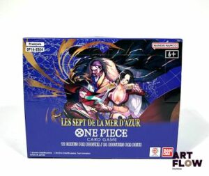 ONE PIECE Display ouverte de 24 boosters comprenant chacun 12 cartes. Serie "Les Sept de la mer d'Azur" OP14-EB04 En français