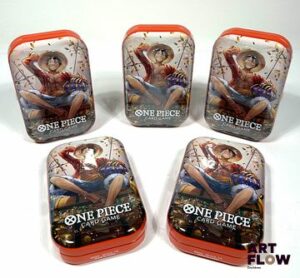 ONE PIECE Luffy Ensemble de 5 Tin pack set Vol 2 Neuf scellé
