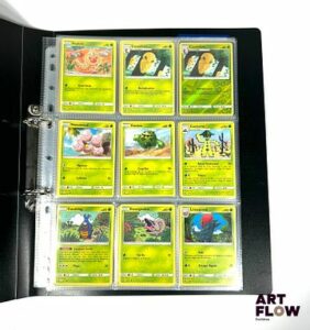 POKEMON Bloc Soleil et Lune Ensemble de 2 classeurs : - Invasion Carmin comprenant 81 cartes - Duo de Choc comprenant 89 cartes Plusieurs holos, et reverses, quelques GX, des rares et des communes (cf photographies). Très bon état global Excellent en français.