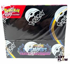 POKEMON Display Pokémon de 36 boosters Édition "Méga-Évolutions : Flammes Fantasmagoriques". Française Scellée.