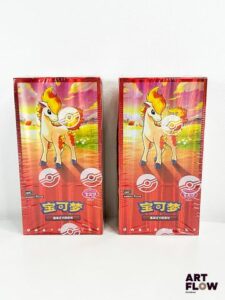 Réunion de 2 bundles Pokemon scellées Extension Gem Pack Ponyta Vol. 4 CBB4C En chinois