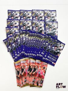 Réunion de 28 boosters One Piece de la série Sang royal (OP10) et de 10 boosters Heroine Edition (EB03) En japonais
