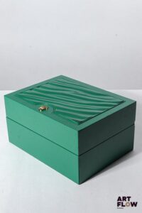 ROLEX Boîte, numérotée 39137.04 15 x 11,5 x 7,5 cm Tâches