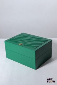 ROLEX Boîte, numérotée 39137.04 15 x 11,5 x 8 cm Tâches