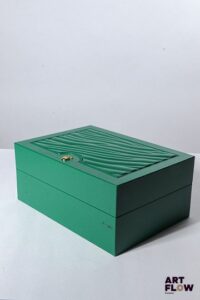 ROLEX Boîte, numérotée 39139.01 18 x 13 x 7,5 cm Tâches