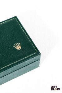 ROLEX Boîte, numérotée 68.00.06 10 x 14,5 x 5 cm Petites usures d'usage, tâches