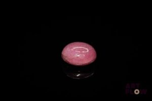 Rubis cabochon ovale. Non chauffé. 4.17 cts. 9.3mm x 8.7mm