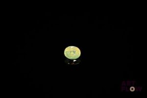 Saphir jaune vert ovale. Probablement Australie, jolie couleur, non chauffé. 0.32 ct. 4.5mm x 4.0mm
