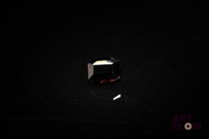 Tourmaline cognac fantaisie. 1.37 ct. 6.0mm x 5.0mm