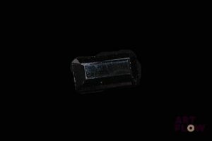 Tourmaline rectangulaire à pans coupés. 3.70 cts. 12.0mm x 6.2mm