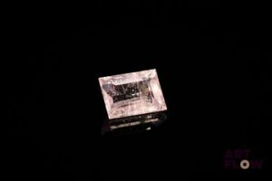 Tourmaline rose rectangulaire à pans vifs. Jolie couleur, non chauffée. 1.96 ct. 8.3mm x 6.0mm