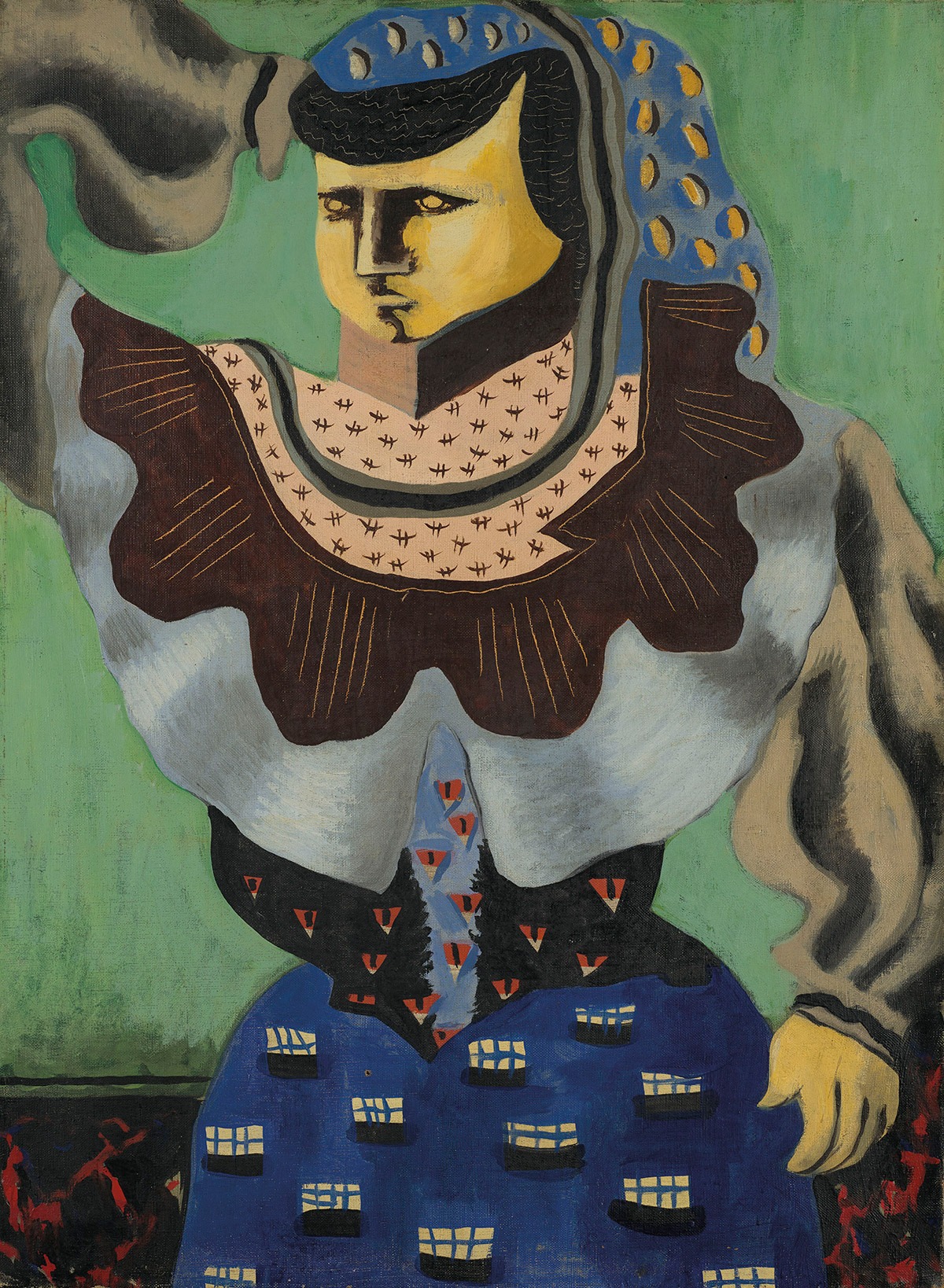 Jean Lurçat, L’Algérienne, 1924, huile sur toile