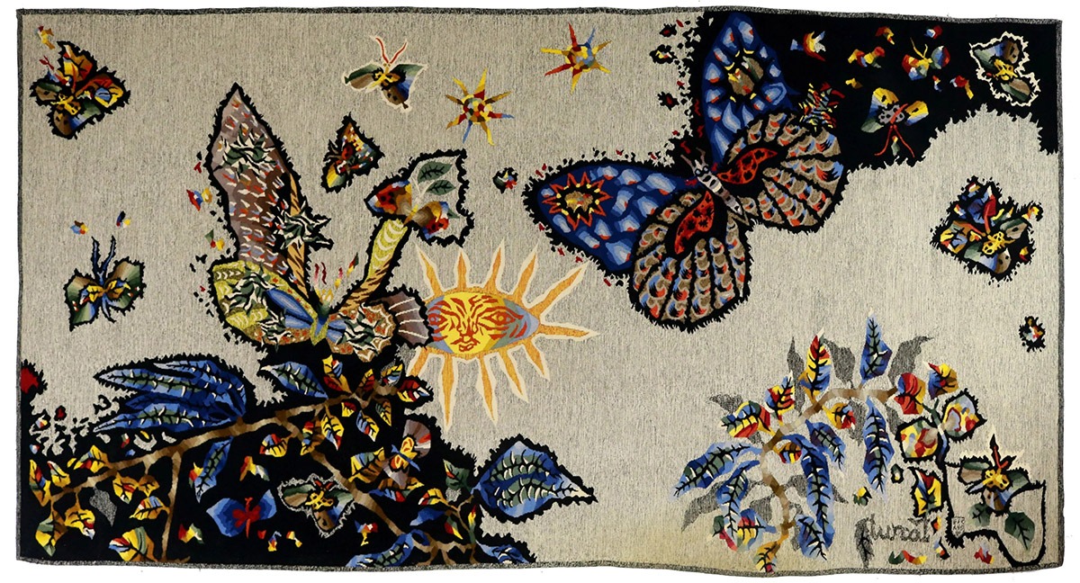 Atelier Raymond Picaud d’après Jean Lurçat, tapisserie Avril