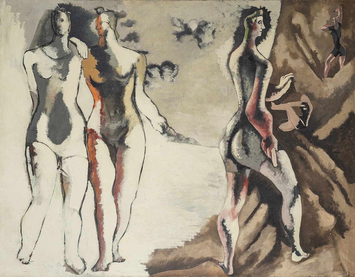 Jean Lurçat, Les Baigneuses, 1931-1933, huile sur toile