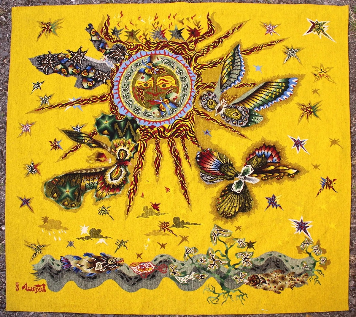 Atelier Tabard d’après Jean Lurçat, tapisserie Phoebus et les ailes