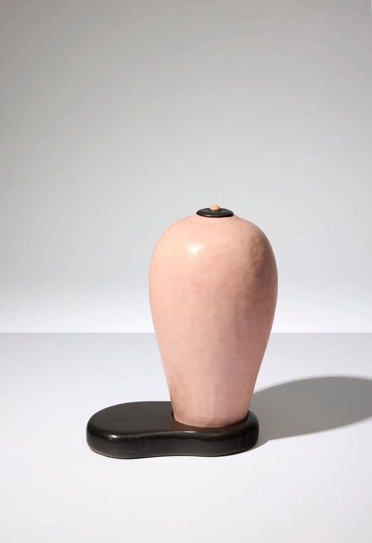 Ceramique vase meiping henri simmen