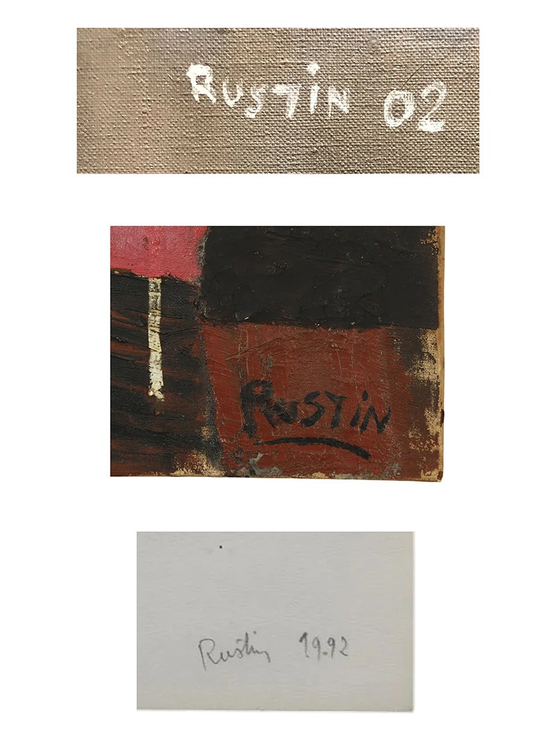 Signature Jean Rustin