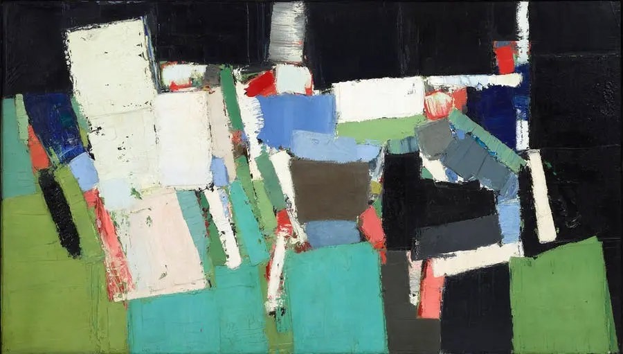 Oeuvre Nicolas Staël  Parc des Princes