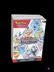 Bundle évolution prismatique scellée Bundle Pokemon scellée : lot de 6 boosters Série du bloc Ecarlate et violet : Evolution prismatique (EV8.5) En français