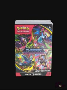 Bundle Pokemon scellée : lot de 6 boosters Série du bloc Mega Evolution : Flammes fantasmagoriques (ME02) En français