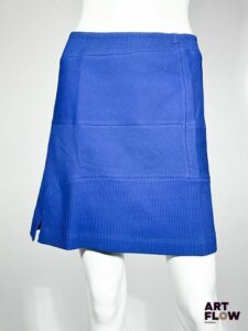 CACHAREL Paris Jupe en coton bleue électrique Taille 38 Neuve