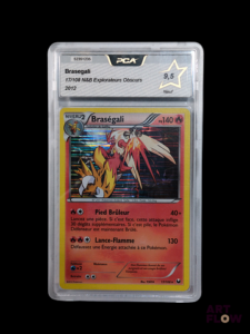 Carte Pokemon Brasegli 17/108 Série du bloc Noir et Blanc : Explorateurs obscurs (DEX) En Français Carte en état neuf (PCA 9,5)