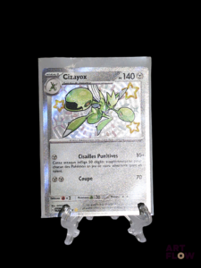Carte Pokémon Cizayox PAF 191/091 Série du bloc Ecarlate et violet : Destinées de Paldea (EV4.5) Carte en état Excellent sous sleeve En français