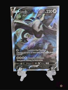 Carte Pokémon Lugia V SIT 186 Série du bloc Epée et Bouclier : Tempête argentée (EB12) Carte en état Excellent sous sleeve En Français