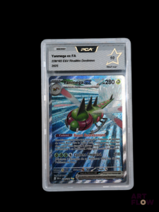 Carte Pokemon Yanmega Ex FA 228/182 gradée PCA 10 Série du bloc Ecarlate et violet : Rivalités destinées (EV10) En français Carte en état neuf sup' (PCA 10)