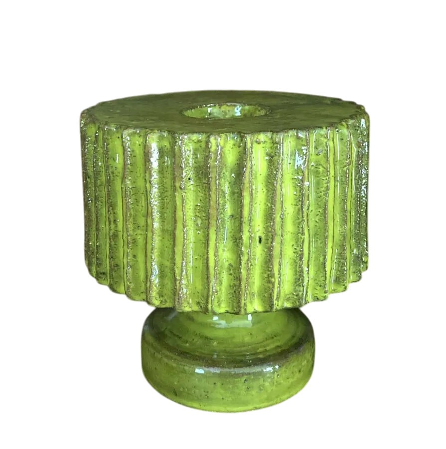 Céramique vase engrenage Mado Jolain