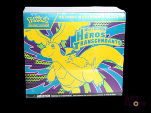Coffret Pokémon Elite Trainer Box (ETB) Série du bloc Méga-Evolution : Héros transcendants (ME2.5) En français Scellée : défauts de scellage (voir photos)