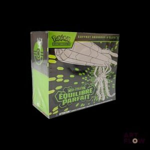 Coffret Pokémon scellé : Elite Trainer Box (ETB). Série du bloc Méga-Évolution : Équilibre parfait (ME03). Neuf : infimes trous dans le scellage En français.